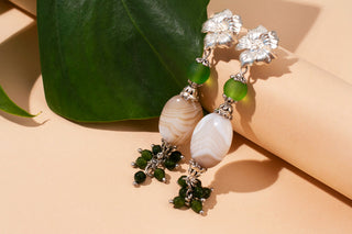 Silver Gemstone Charms