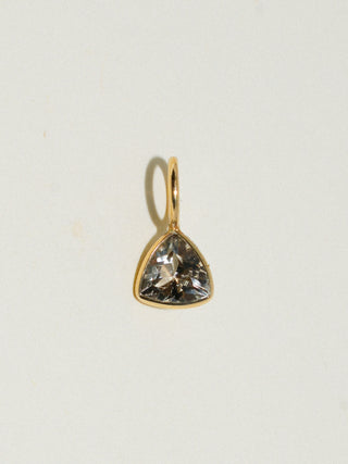 Climb High Zultanite Trillion Cut Charm in Yellow 14k Gold