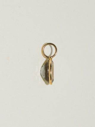 Virginia Zultanite Oval Cut Charm in Yellow 14k Gold