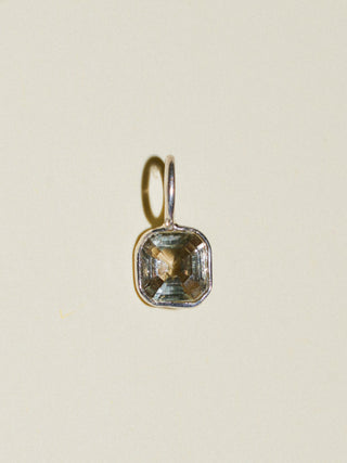 Ant Farm Zultanite Asscher Cut Charm in Sterling Silver