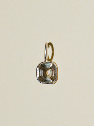 Ant Farm Zultanite Asscher Cut Charm in Sterling Silver
