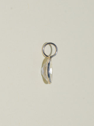 Swooning Moonstone Oval Cut Charm in Sterling Silver
