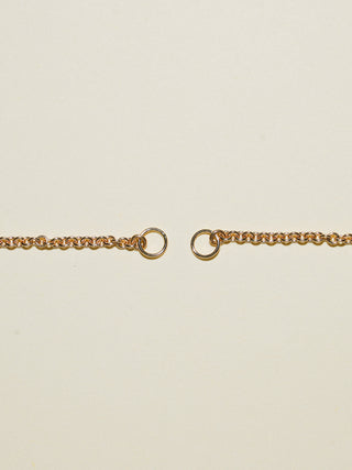 Open Ended Tildy Necklace in Yellow 14k Gold