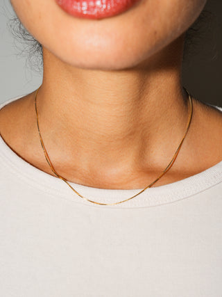 Bebe Necklace in Yellow 14k Gold