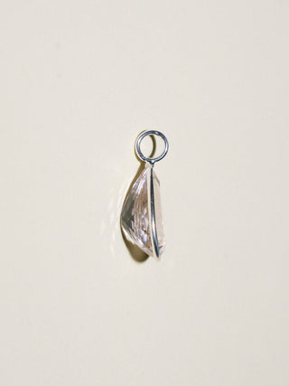 Birdy Pink Beryl Pear Cut Charm in Sterling Silver