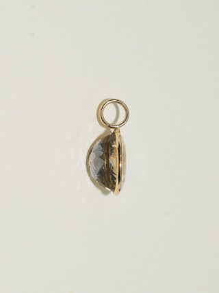 Icing on the Cake Imperial Topaz Oval Cut Charm in Yellow 14k Gold
