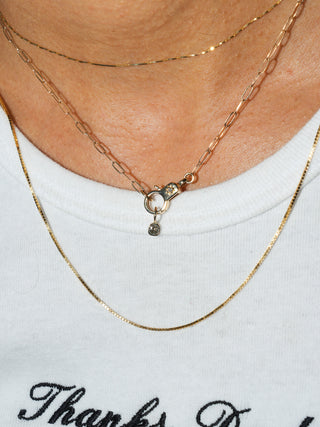 Sea Legs Grey Diamond Cushion Cut Charm in Yellow 14k Gold