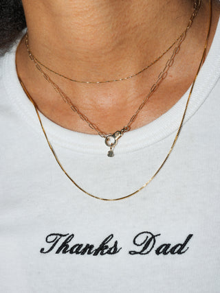 Sea Legs Grey Diamond Cushion Cut Charm in Yellow 14k Gold