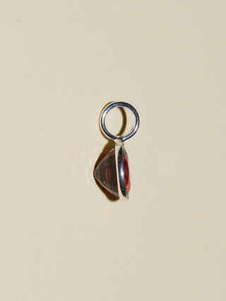 Malibu Breeeeze Pink Tourmaline Oval Cut Charm in Sterling Silver
