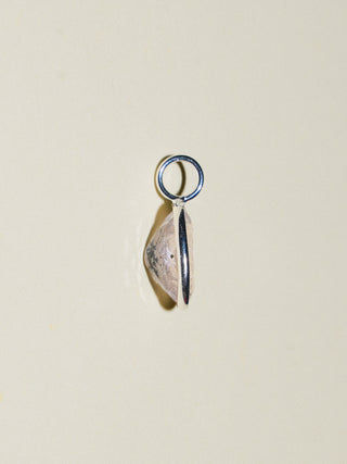 Beryl Oval Cut Charm in Sterling Silver