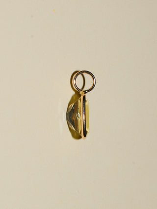 Savvy B Heliodor Can Cut Charm in Yellow 14k Gold
