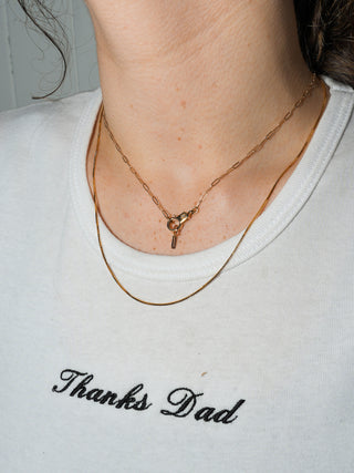 Walk The Plank Lab Grown Diamond Baguette Cut Charm in Yellow 14k Gold