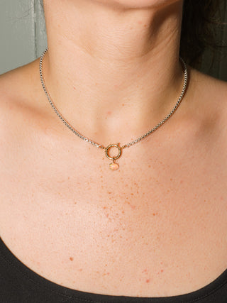 Happy Times Opal Oval Cabochon Charm in Yellow 14k Gold