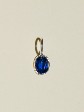 Out 'til Dawn Kyanite Oval Cut Charm in Sterling Silver