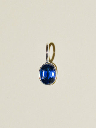 Out 'til Dawn Kyanite Oval Cut Charm in Sterling Silver