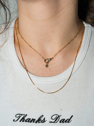 Spider Web Lab Grown Diamond Hexagon Cut Charm in Yellow 14k Gold