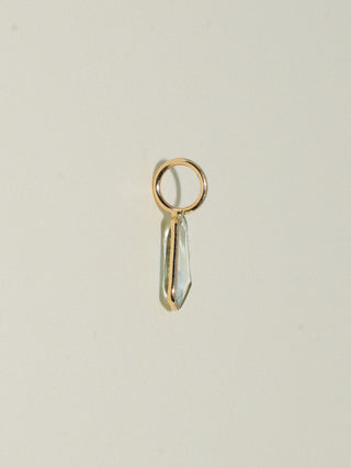 Playscape Aquamarine Special Cut Charm in Yellow 14k Gold