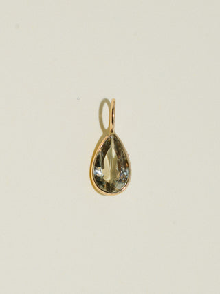 Gimmie Zultantie Teardrop Cut Charm in Yellow 14k Gold