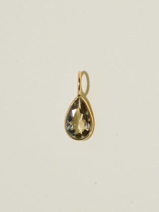 Gimmie Zultantie Teardrop Cut Charm in Yellow 14k Gold