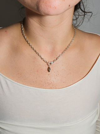 Seaslug Zultanite Marquise Cut Charm in White 14k Gold