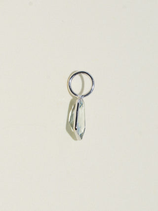Divine Intervention Aquamarine Special Cut Charm in White 14k Gold
