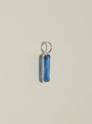 No Chill Kyanite Emerald Cut Charm in Sterling Silver