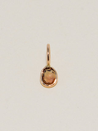 Just like you Diamond Oval Cut Charm in Yellow 14k Gold