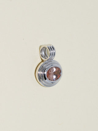 Passenger Princess Zircon Triple East to West Oval Cut Charm in White 14k Gold