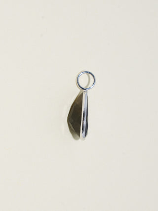 Wicked Ways Labradorite Teardrop Cut Charm in White 14k Gold