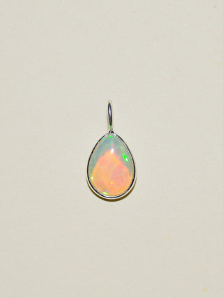 but i'm a star! Opal Teardrop Cabochon Charm in Sterling Silver
