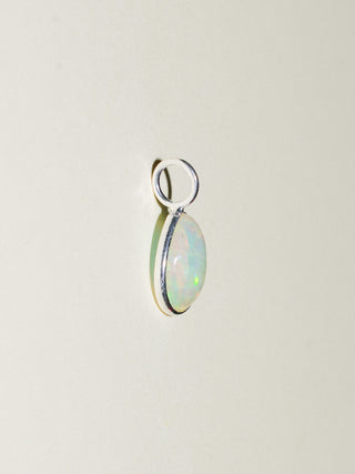 but i'm a star! Opal Teardrop Cabochon Charm in Sterling Silver