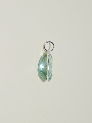 Set Sail Fluorite Oval Cut Charm in Sterling Silver