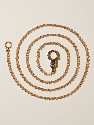 Black Diamond Estrella Tildy Necklace in Yellow 14k Gold