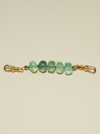 at the Pool Bar Fluorite Connector in Yellow 14k Gold