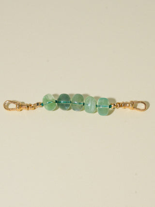 at the Pool Bar Fluorite Connector in Yellow 14k Gold