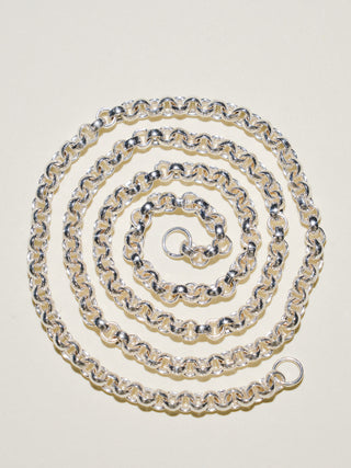 Sterling Silver Mija Open Ended Necklace