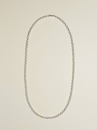 Gemini Necklace in Sterling Silver