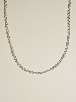Gemini Necklace in Sterling Silver