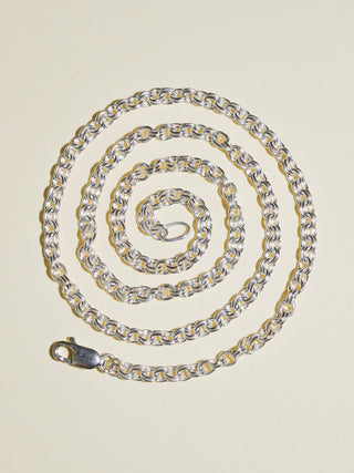 Gemini Necklace in Sterling Silver