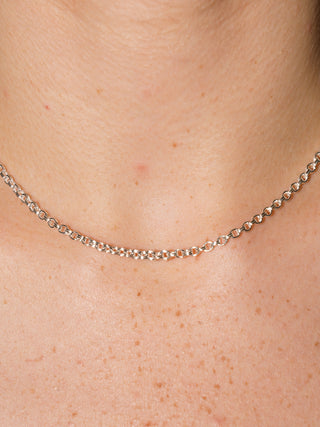 Gemini Necklace in Sterling Silver