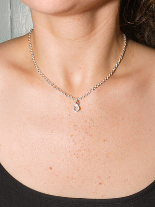 Gemini Necklace in Sterling Silver
