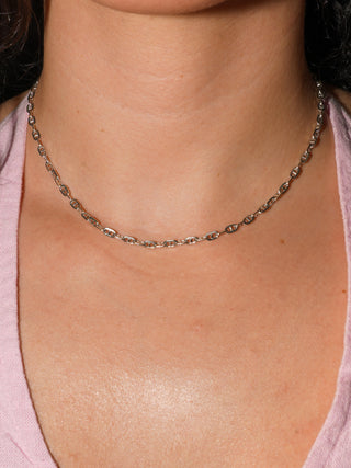Helm Necklace in Sterling Silver