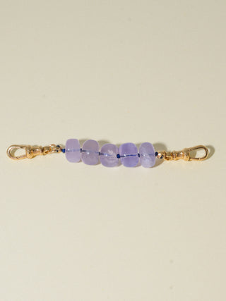 Hi Mrs. Drangea Fluorite Connector in Yellow 14k Gold
