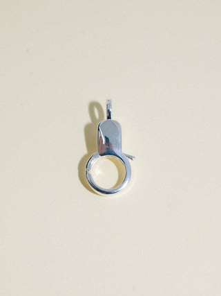 Tanzanite Jelly Lobby Clasp in Sterling Silver