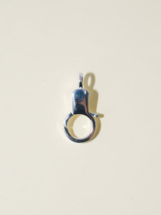 Moonstone Jelly Lobby Clasp in Sterling Silver