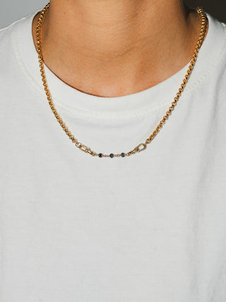 Manu Open Ended Necklace in 14k Gold Filled