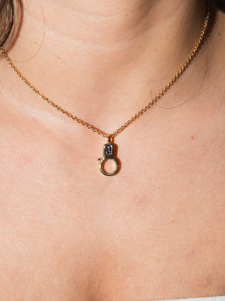 Tanzanite Lobby Clasp in Vermeil