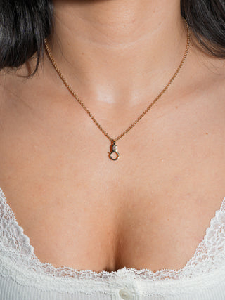 Amethyst Estrella Mini Lobby in Yellow 14k Gold