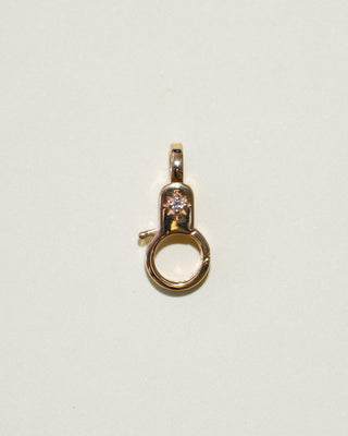 Diamond Estrella Mini Lobby in Yellow 14k Gold