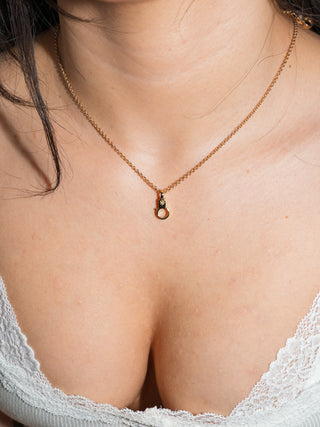 Peridot Estrella Mini Lobby in Yellow 14k Gold